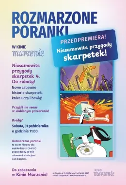 NIESAMOWITE PRZYGODY SKARPETEK 4. DO ROBOTY!